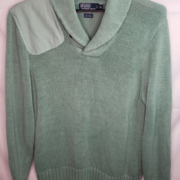 Polo Ralph Lauren Shawl Neck Sweater XL - Picture 7 of 11
